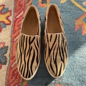 Dr. Scholls zebra shoes.